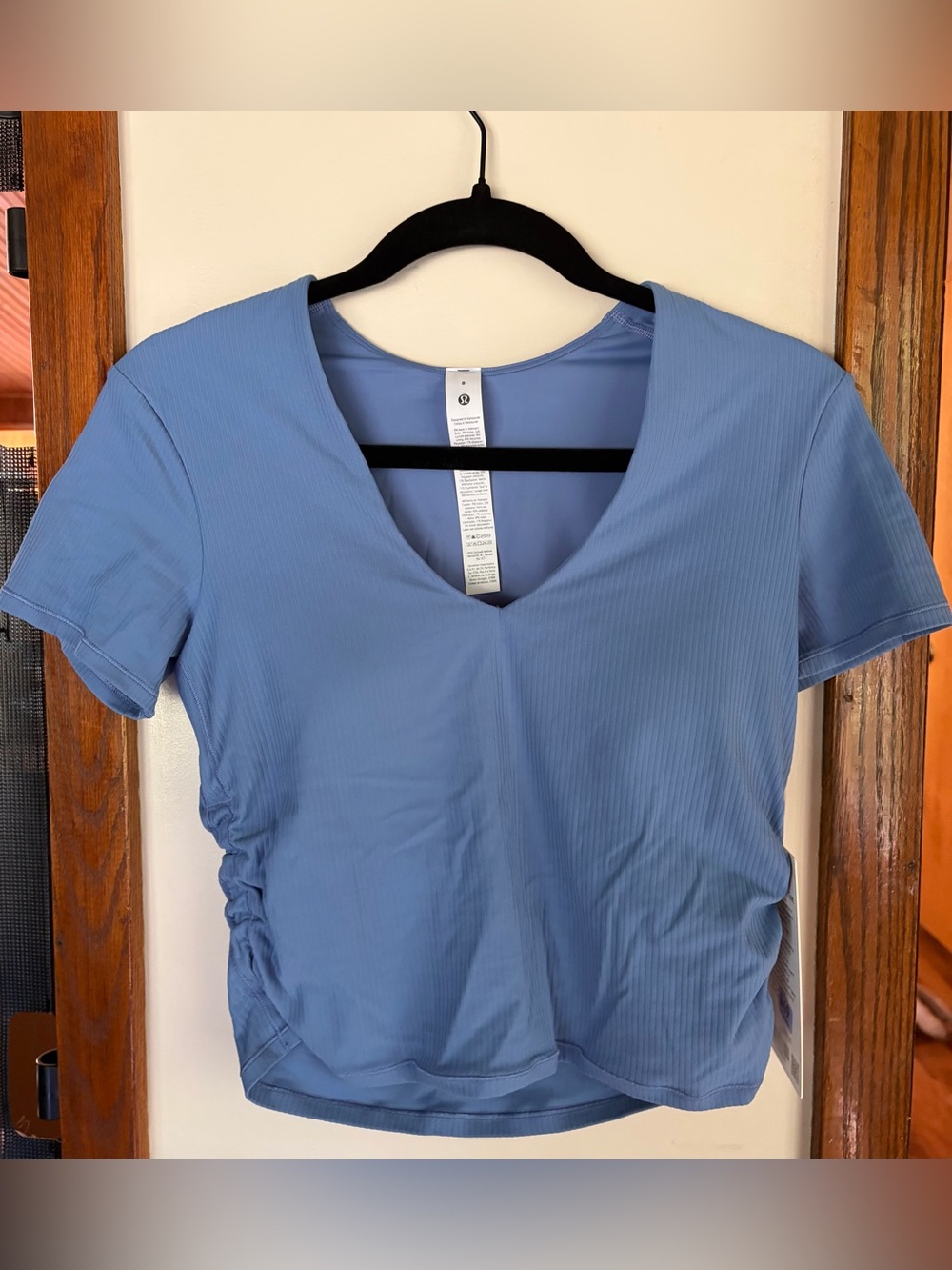 Lululemon All It Takes V-Neck Tee (Rib Nulu) NWT